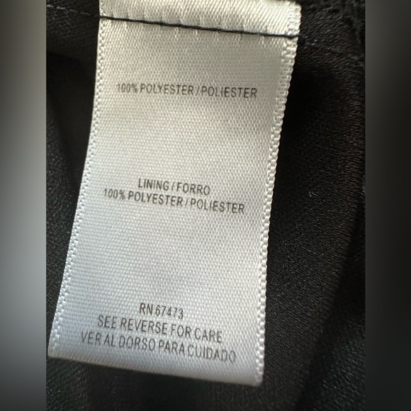 Maison Tara Black and Red Floral Dress (797) - Picture 15 of 15